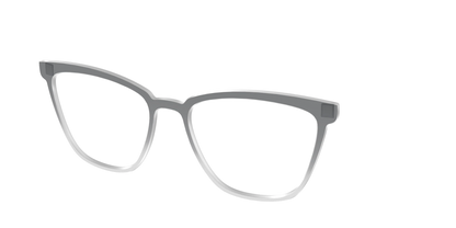 The Charcoal to Light Gray Gradient Crystal