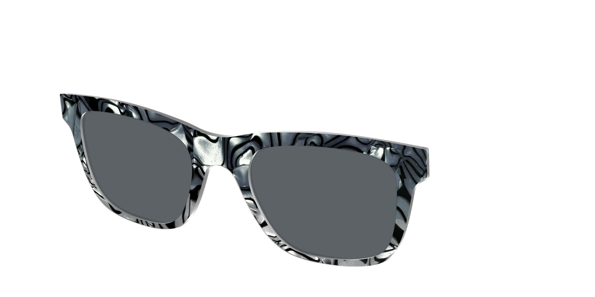 The Polarized Zebra Pearl Split Sun Top