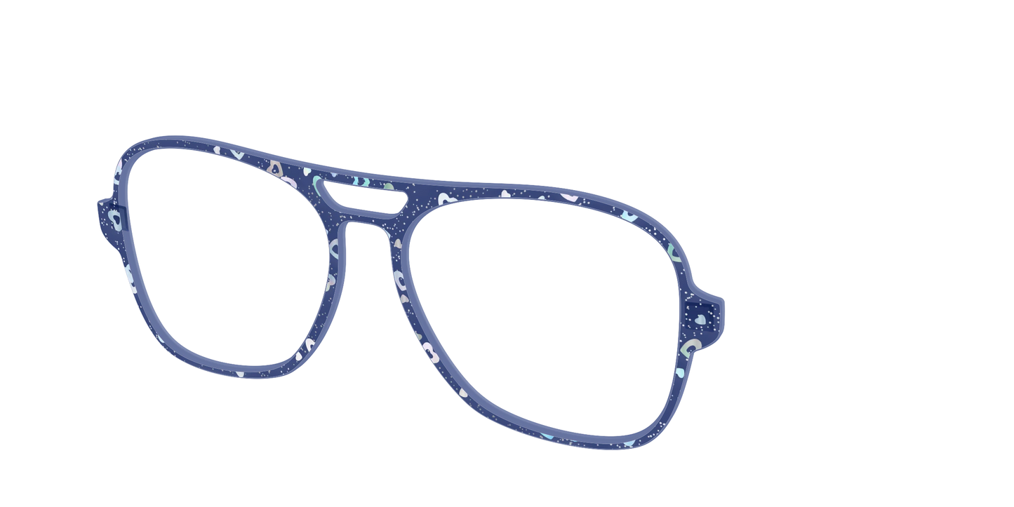 The Denim Heart Glitter Crystal