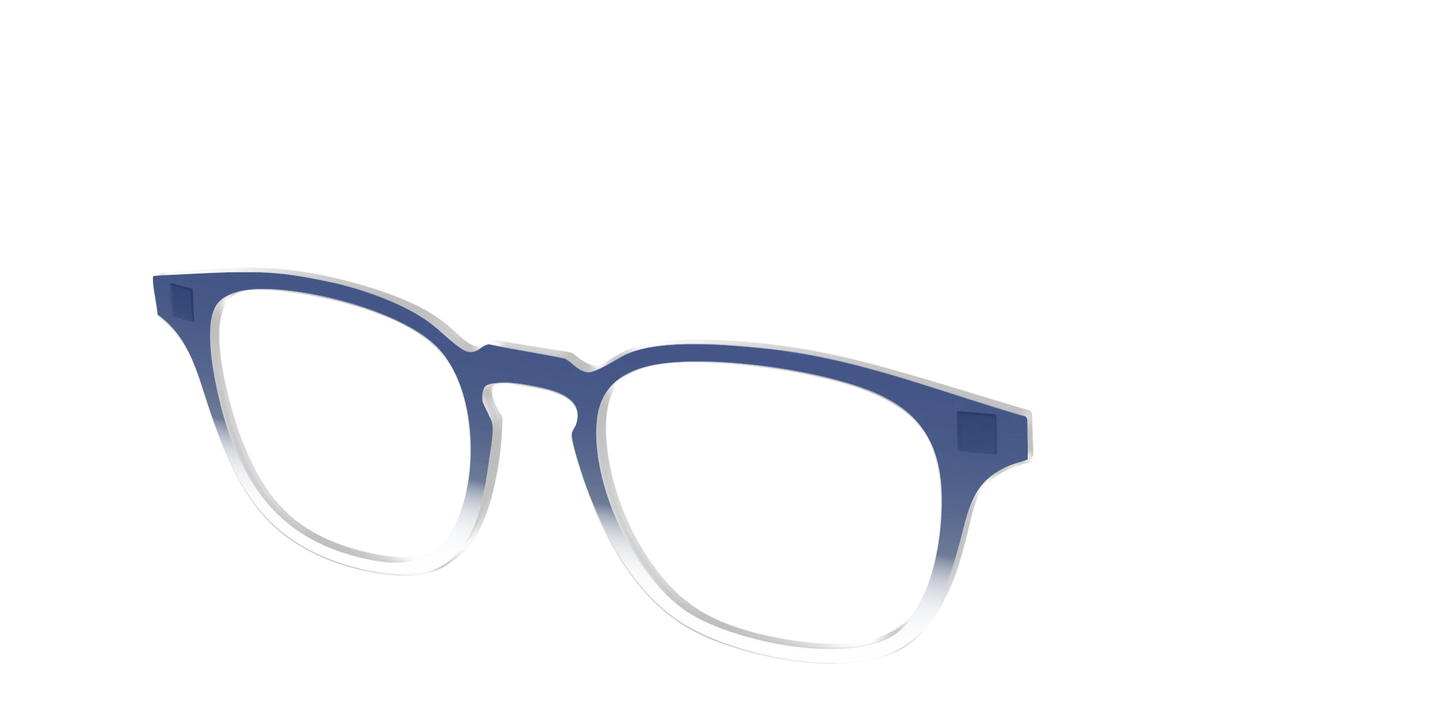 The Navy Gradient Crystal