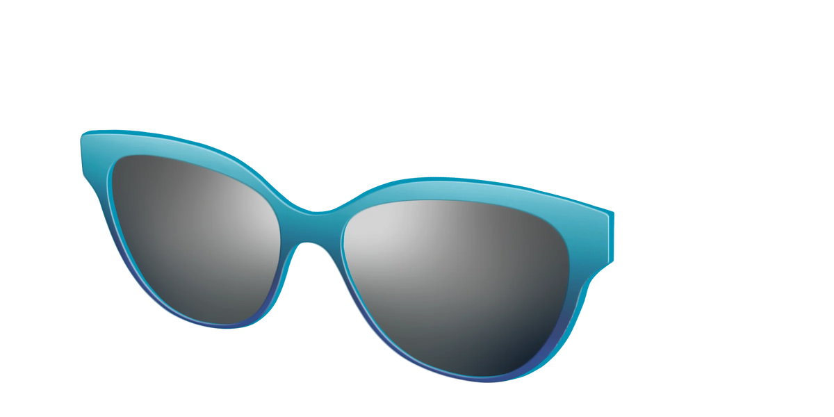 The Polarized Ocean Blue Sun Top