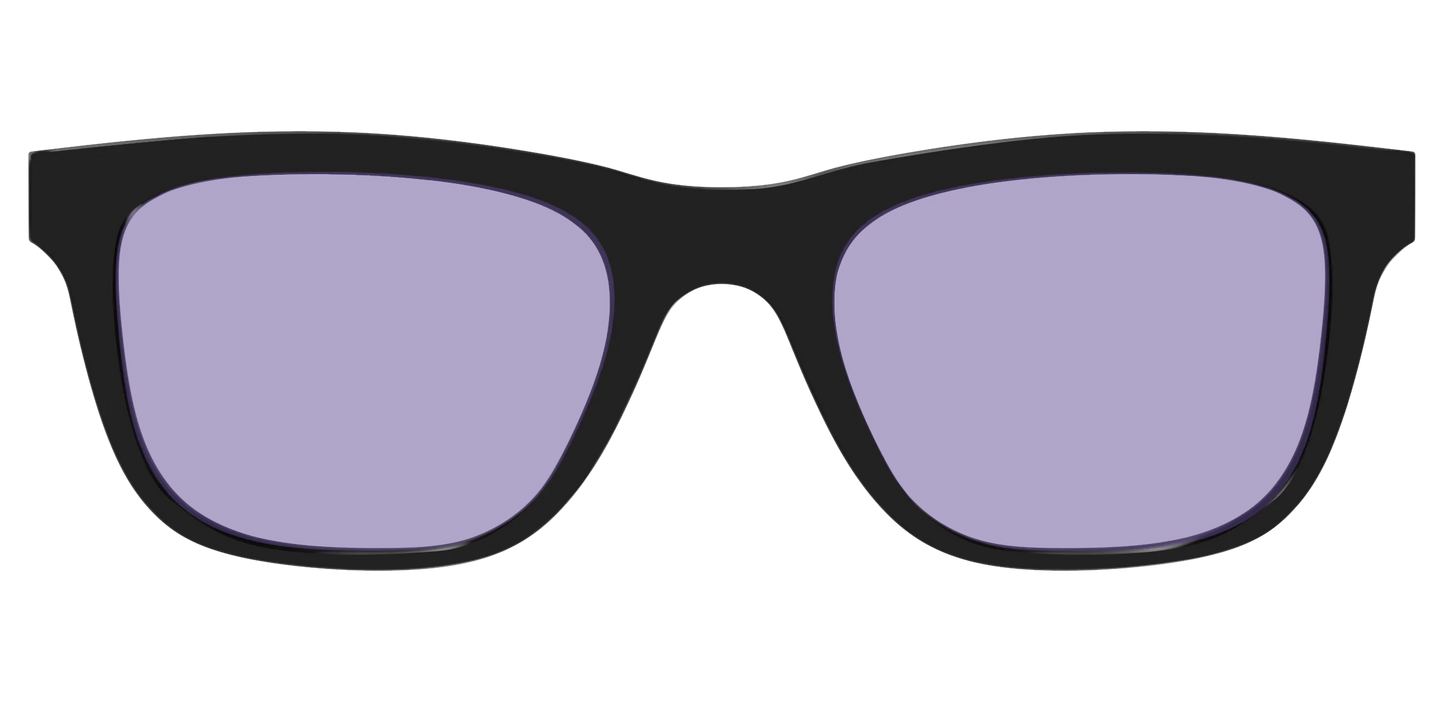 The Black With Celestial Purple Lens