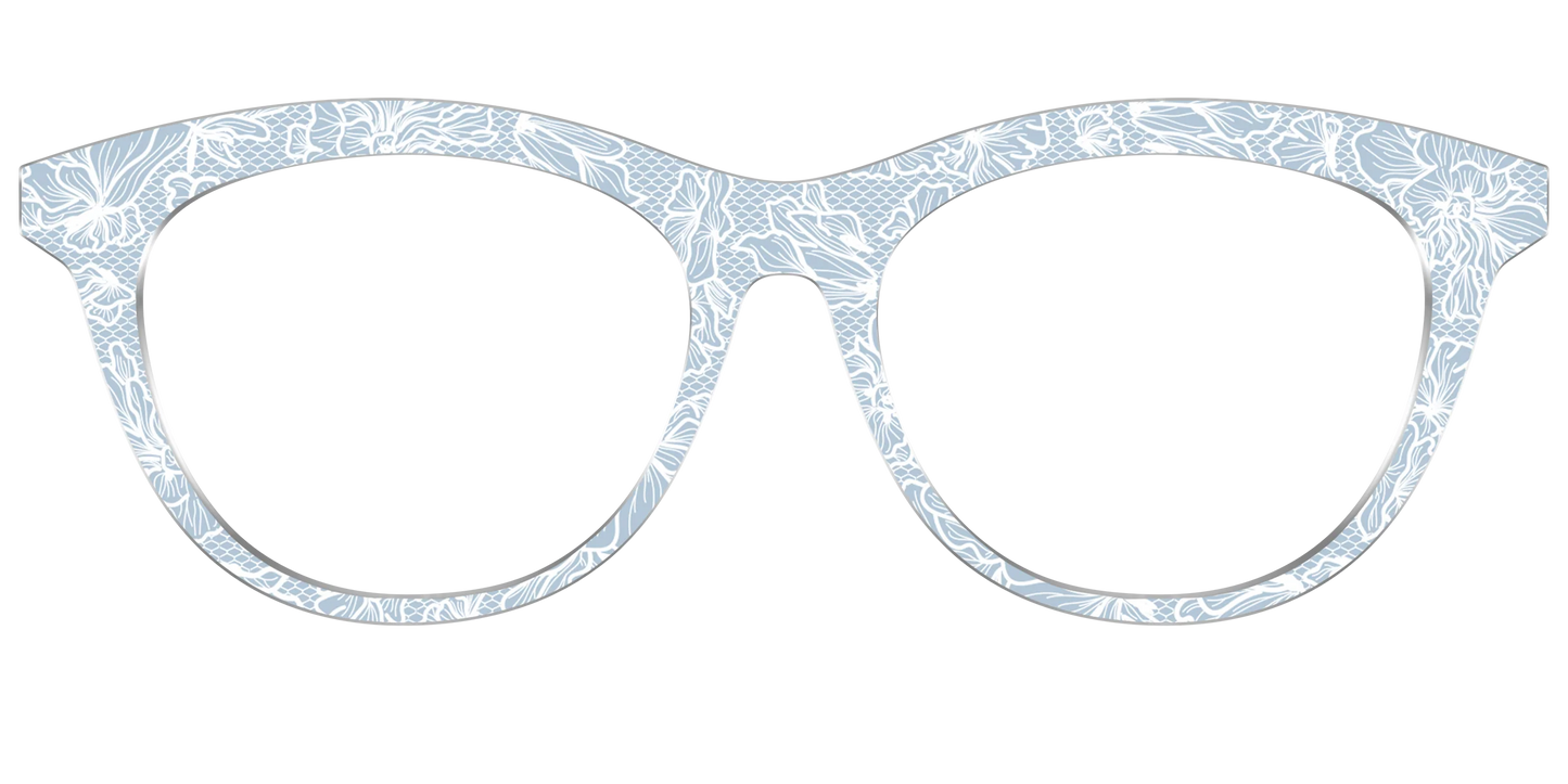 The Something Blue Floral Lace