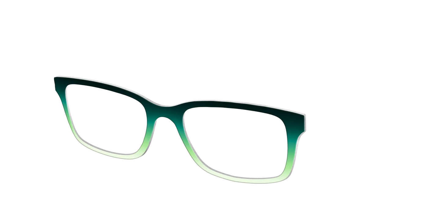 The Jade to Chartreuse Gradient