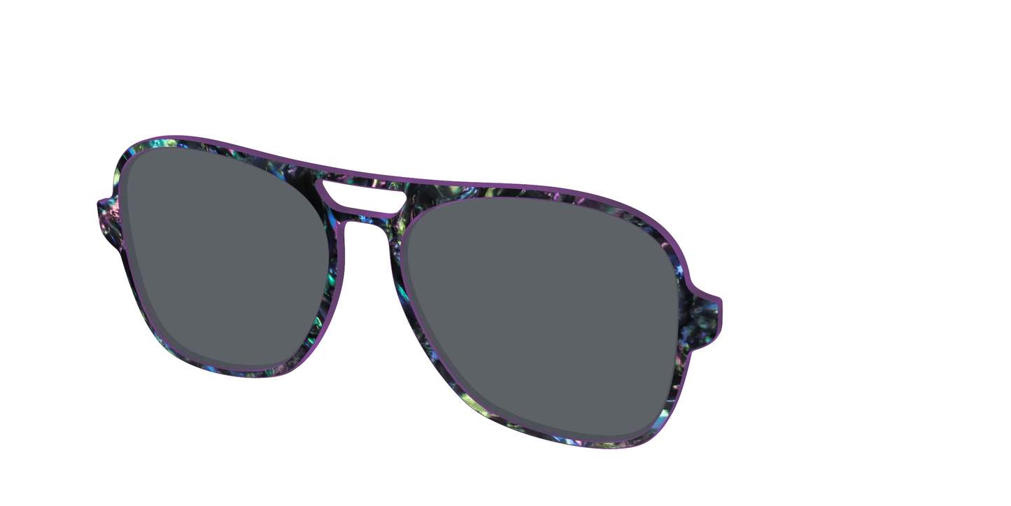 The Polarized Abalone Sun Top