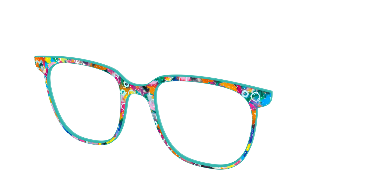 The Imaginative Tortoise with Bubble Glitter