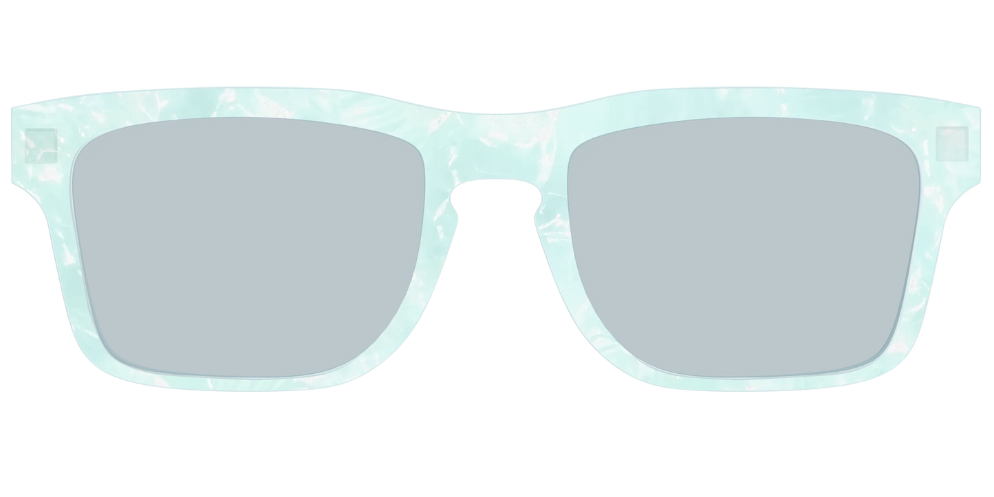 The Oceanic Pearl with Slate Blue Lens