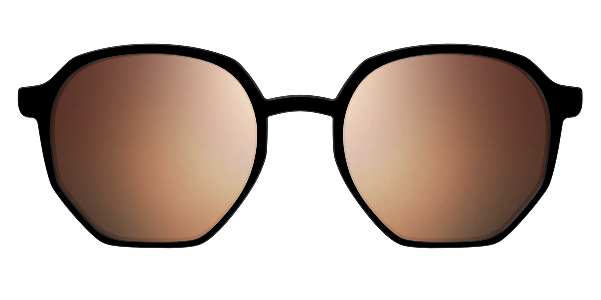 The Polarized Gold Reflective Sun Top
