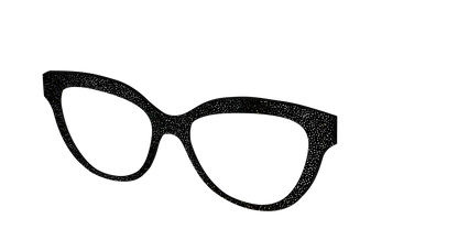The Black Holographic Mini Dot