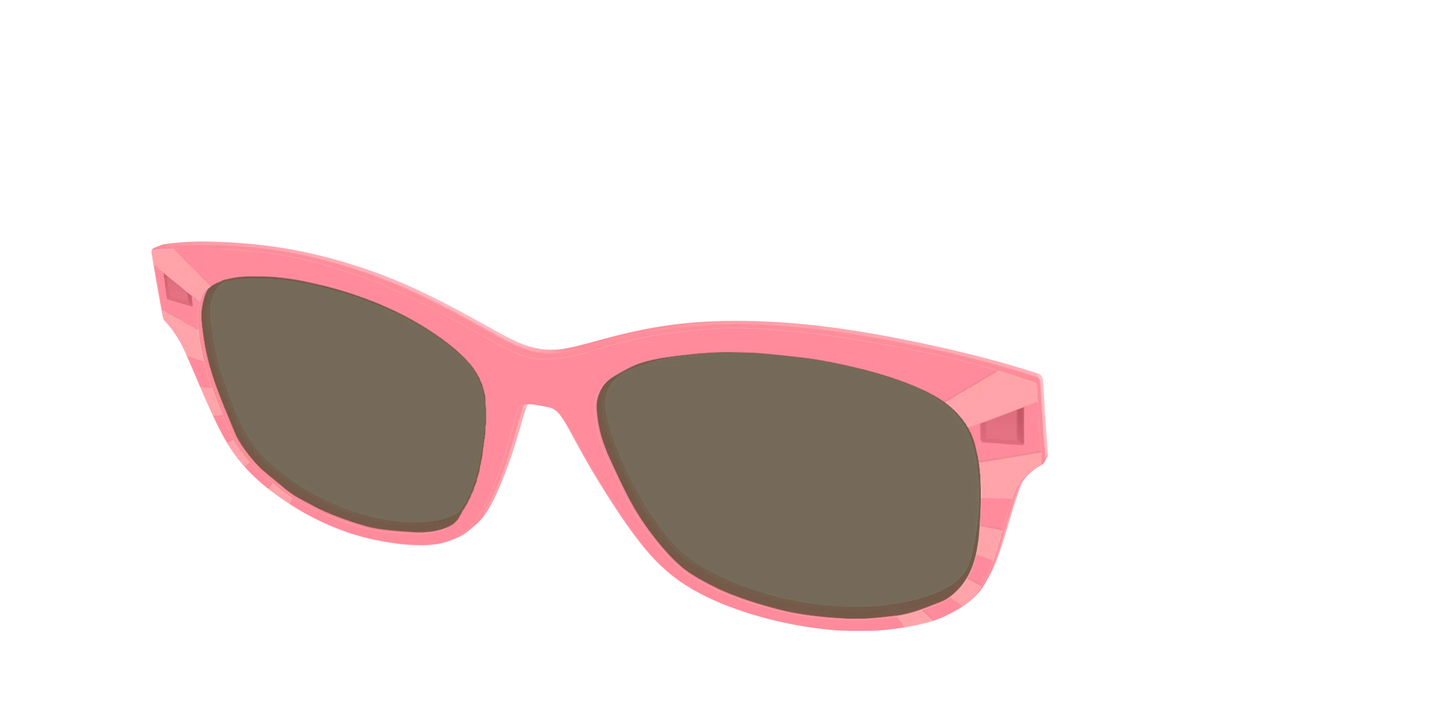The Polarized Fruit Punch Sunburst Sun Top