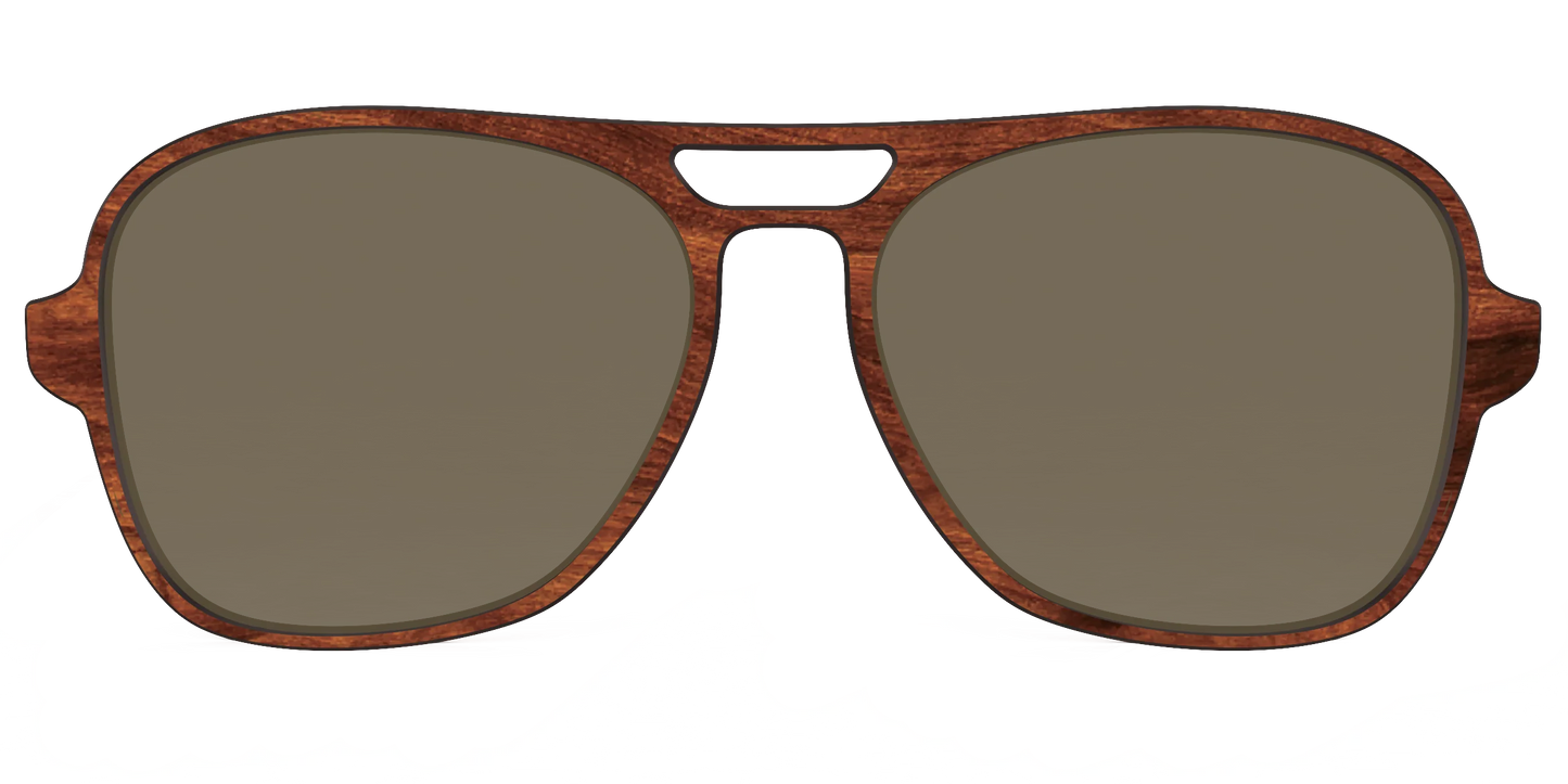 The Polarized Woodgrain Sun Top