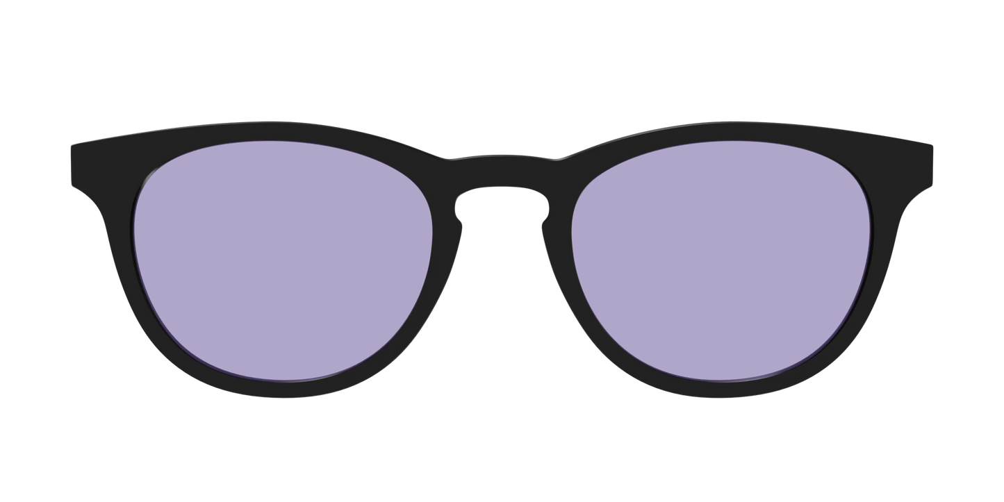 The Black With Celestial Purple Lens