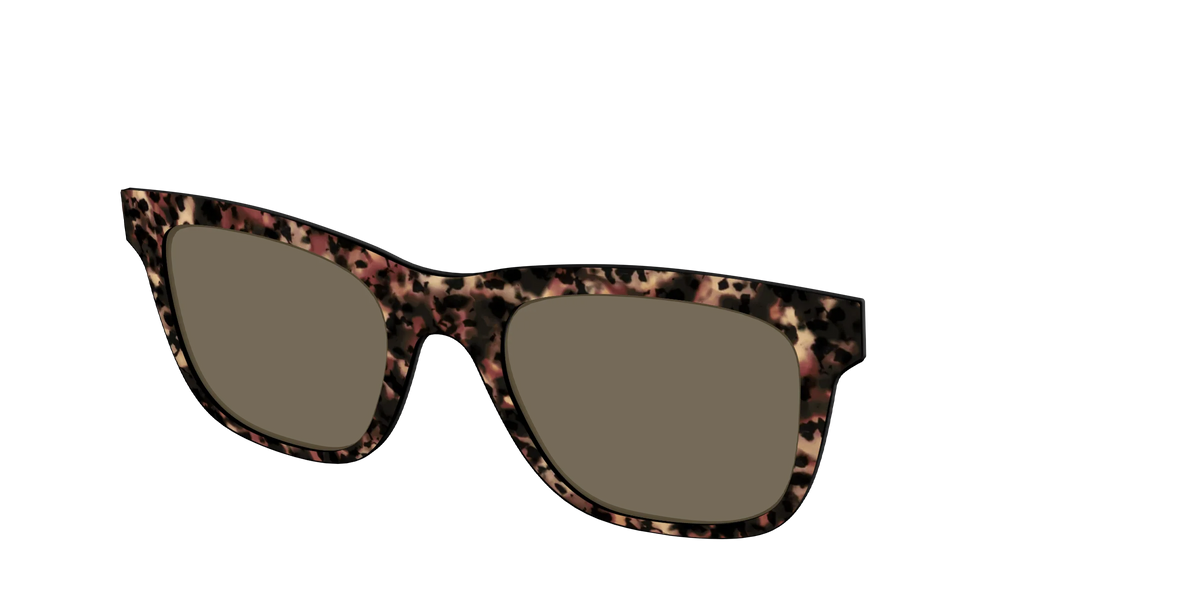 The Polarized Sienna Tortoise Sun Top