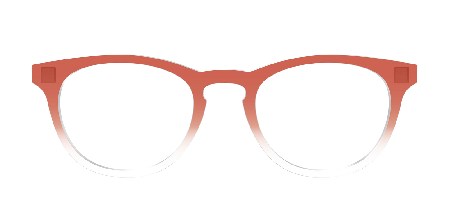 The Burnt Orange Gradient Crystal