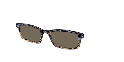 The Polarized Oasis Tortoise Split Sun Top