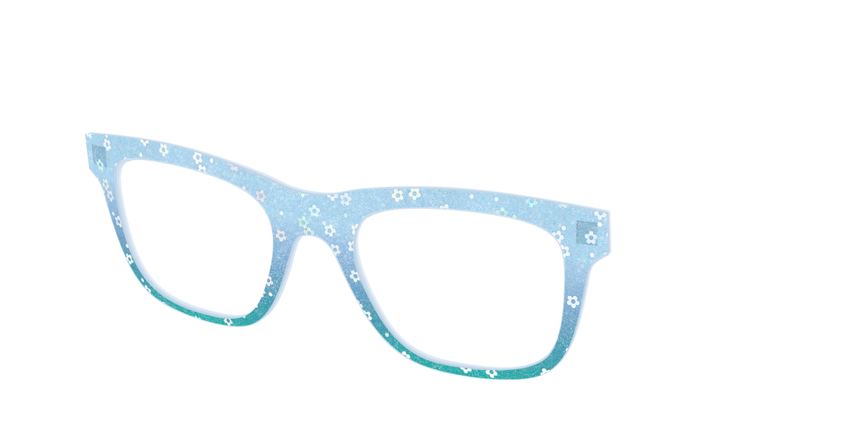 The Sky Blue Crystal with Daisy Glitter