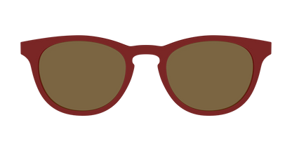 The Polarized Burgundy Sun Top
