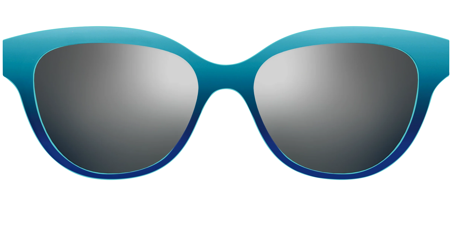 The Polarized Ocean Blue Sun Top