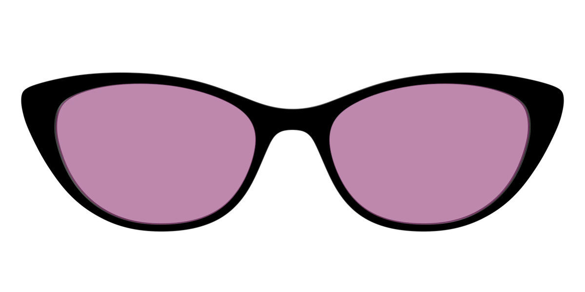 The Black with Pink Racquet Sport Lens