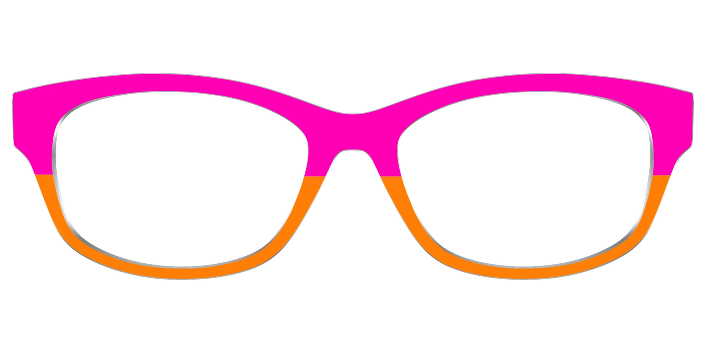 The Cerise and Tangerine Split