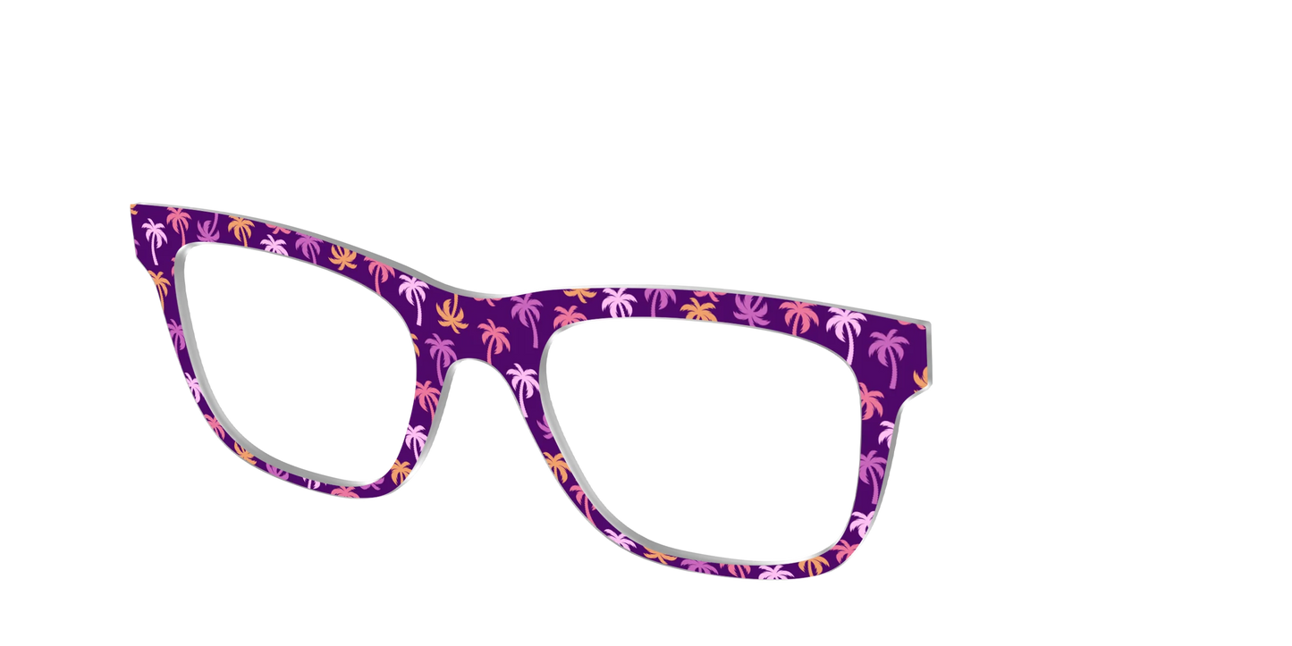 The Violet Palm Trees