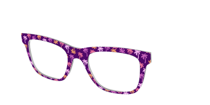 The Violet Palm Trees
