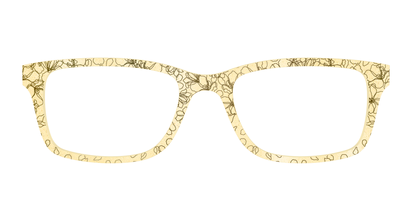The Yellow Shimmer Petals with Gold Foil
