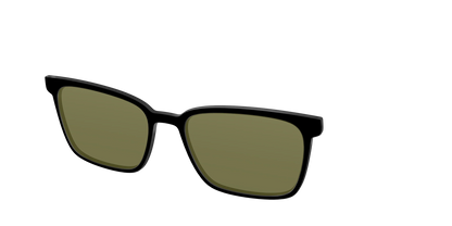The Black with Green Racquet Sport Lens
