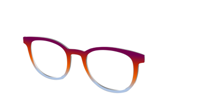 The Raspberry to Periwinkle Gradient