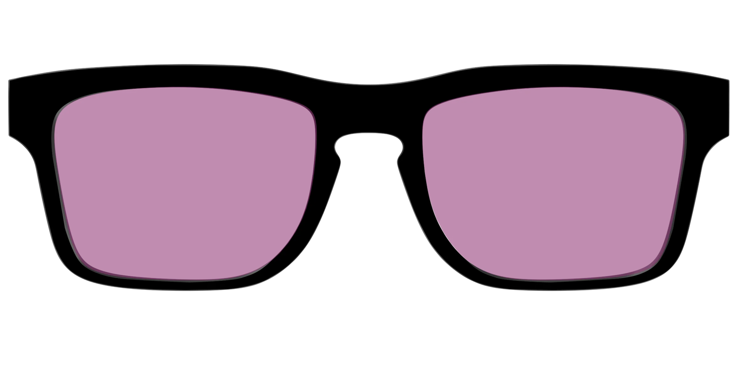 The Black with Pink Racquet Sport Lens