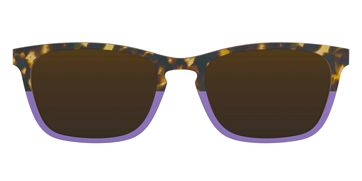 The Polarized Lavender Tortoise Split Sun Top
