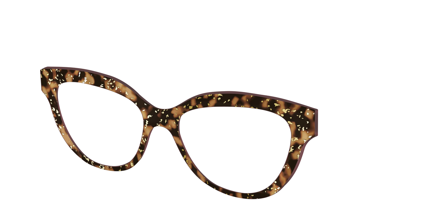 The Sandalwood Tortoise with Gold Foil
