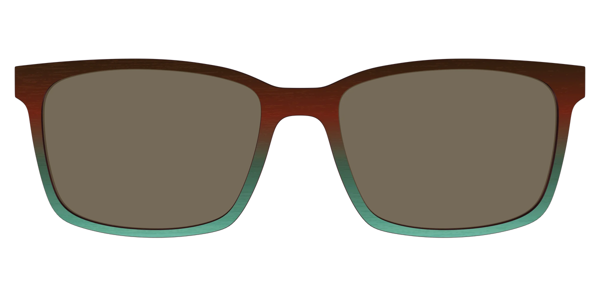 The Polarized Mahogany to Juniper Woodgrain Sun Top