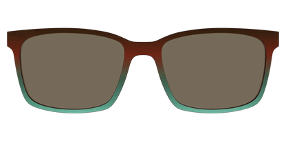 The Polarized Mahogany to Juniper Woodgrain Sun Top