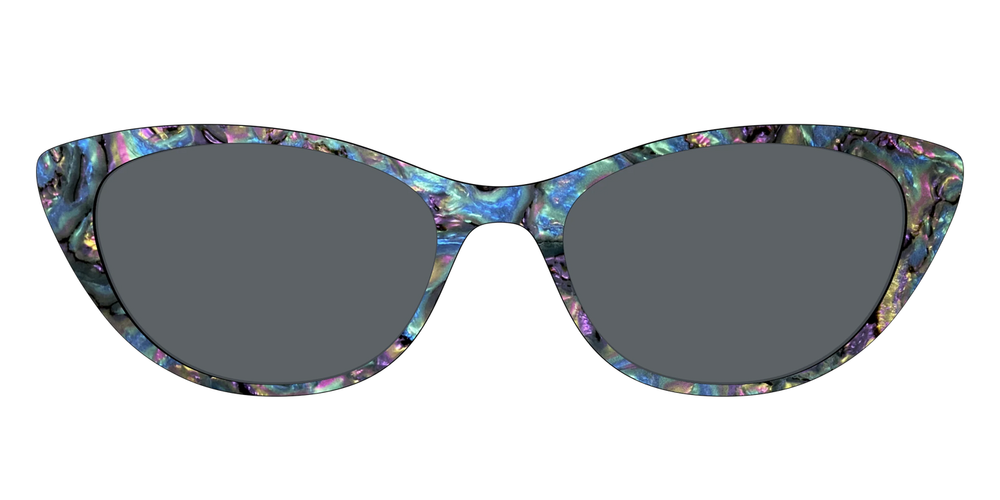The Polarized Midnight Abalone Sun Top