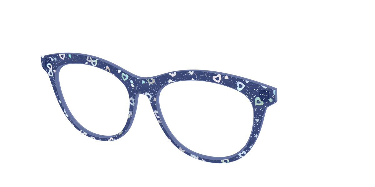 The Denim Heart Glitter Crystal