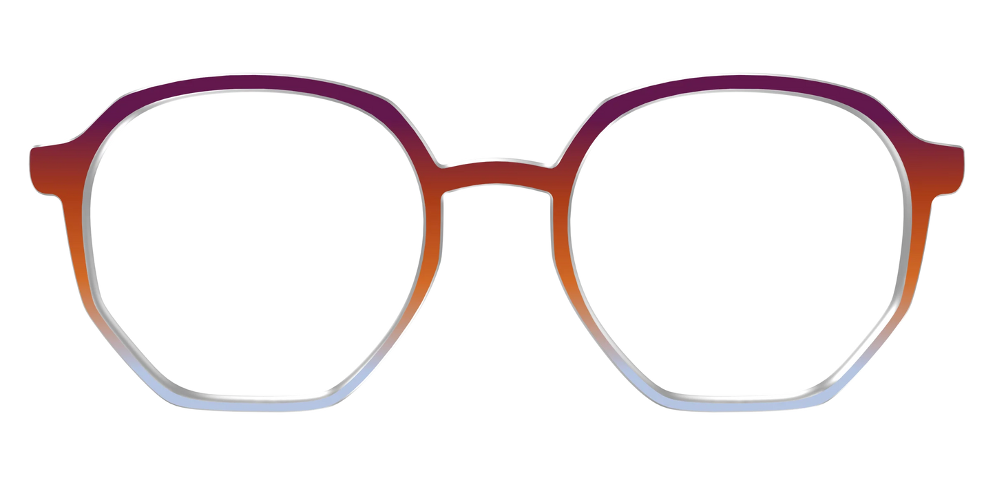 The Raspberry to Periwinkle Gradient