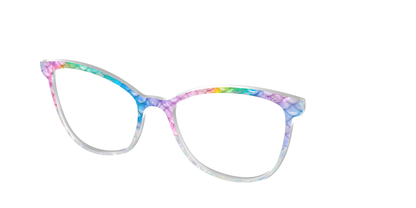 The Rainbow Pearl Scales Crystal