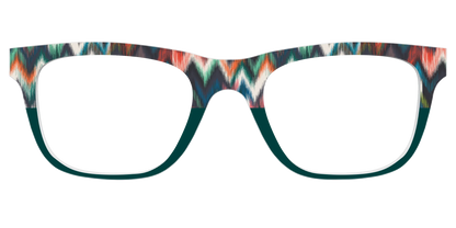The Teal Ikat Split