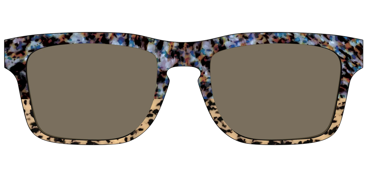 The Polarized Oasis Tortoise Split Sun Top