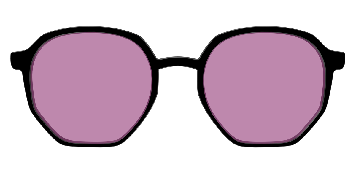 The Black with Pink Racquet Sport Lens