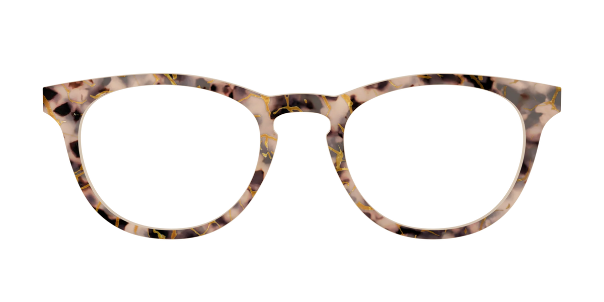 The Almond Tortoise with Gold Streaks