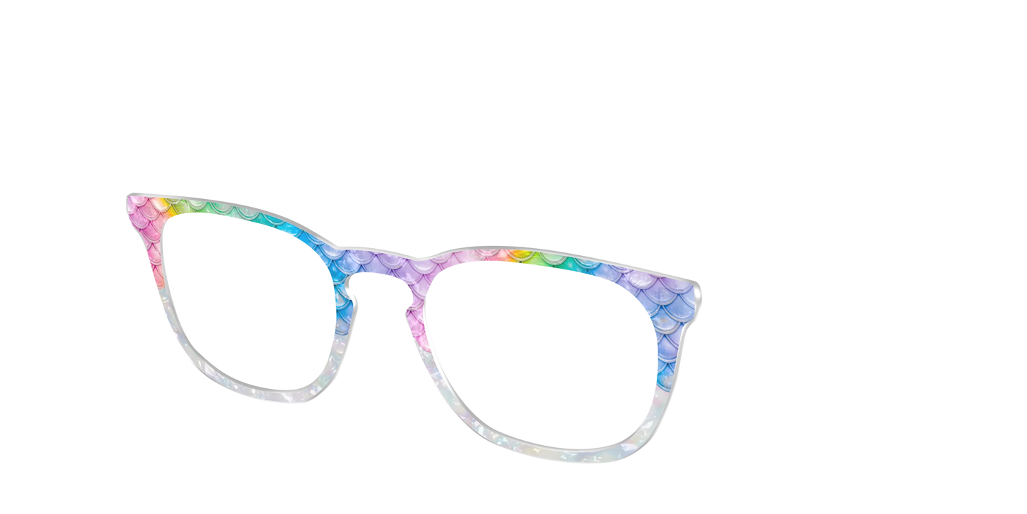 The Rainbow Pearl Scales Crystal