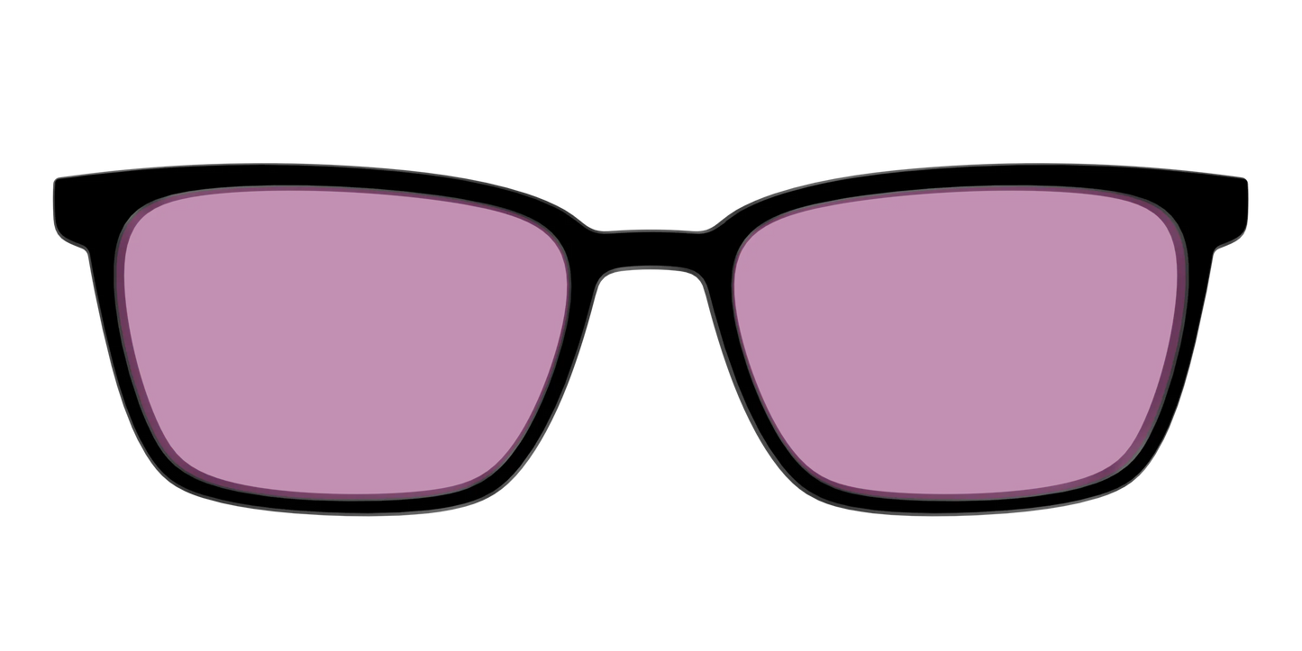 The Black with Pink Racquet Sport Lens
