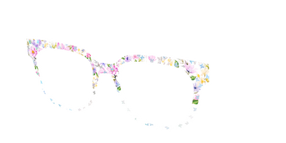 The Delicate Flower Crown with Butterfly Glitter