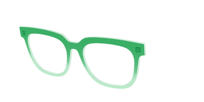 The Fern to Mint Gradient Crystal