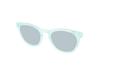 The Oceanic Pearl with Slate Blue Lens