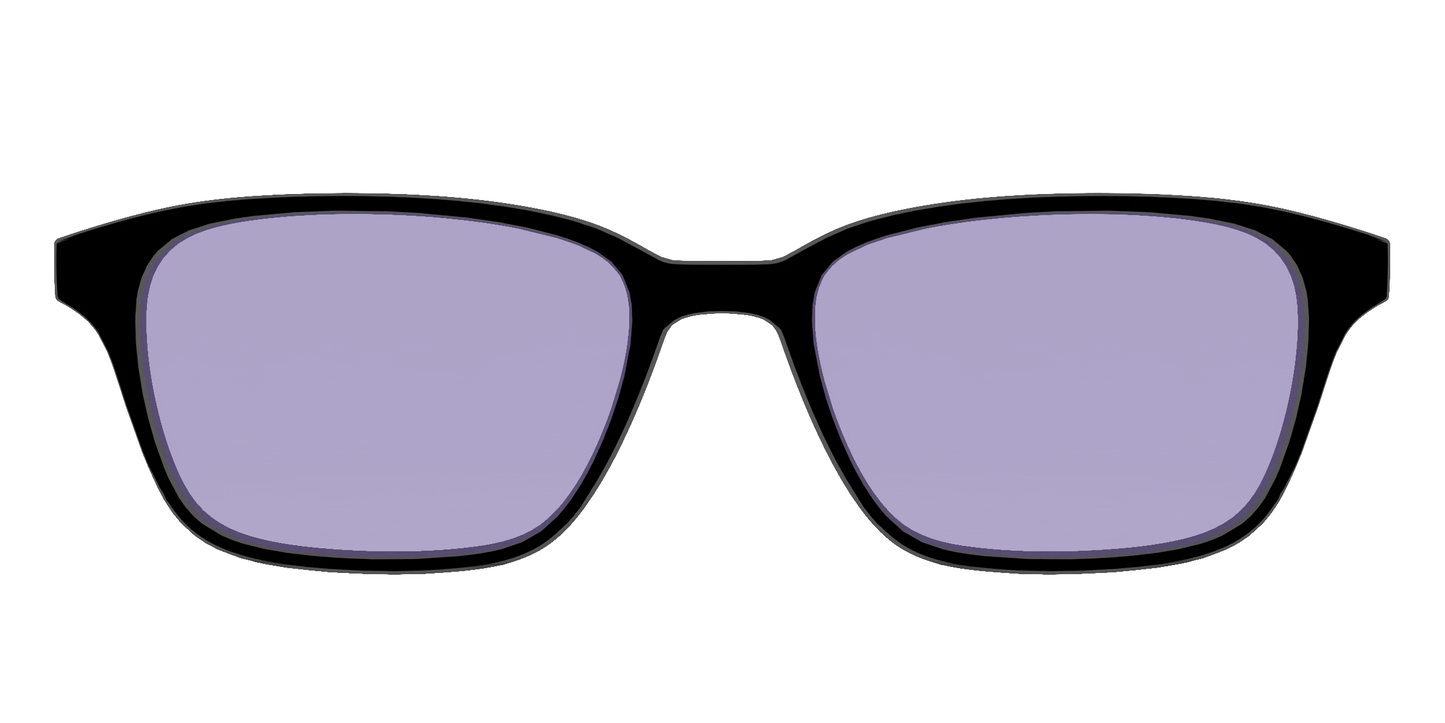 The Black With Celestial Purple Lens