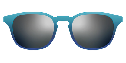 The Polarized Ocean Blue Sun Top