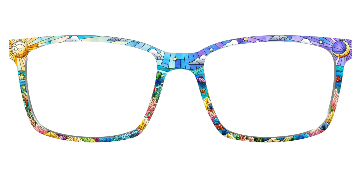 The Coral Reef Stained Glass